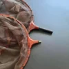 Handmade Bamboo Carbon Metal Insert Fiing Net Head Qui Dry Fierman's Skimmer Net Pole Head Outdoor Cam Travel Gear