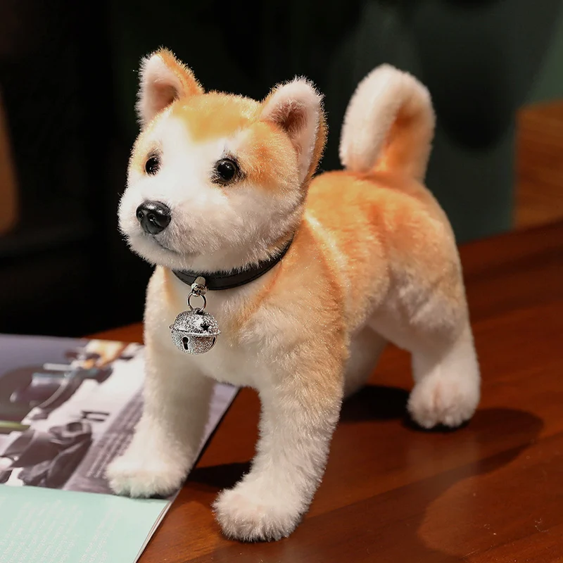 

New Reallife Akita Dog Plush Toy Stuffed Lifelike Shiba Inu Dog Husky Puppy Doll Soft Pillow Home Decor Birthday Gift