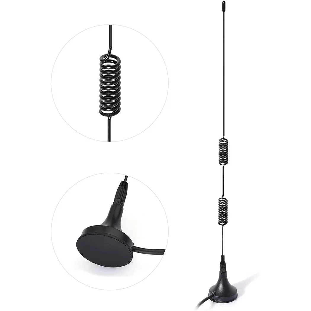 thumbnail image 2 of FM Antenna, Indoor Magnetic Base FM Telescopic Radio Antenna Kit For Yamaha Onkyo Etc Table Top Home Stereo Receiver Radio Receiver Antenna 0000066 2 of 14