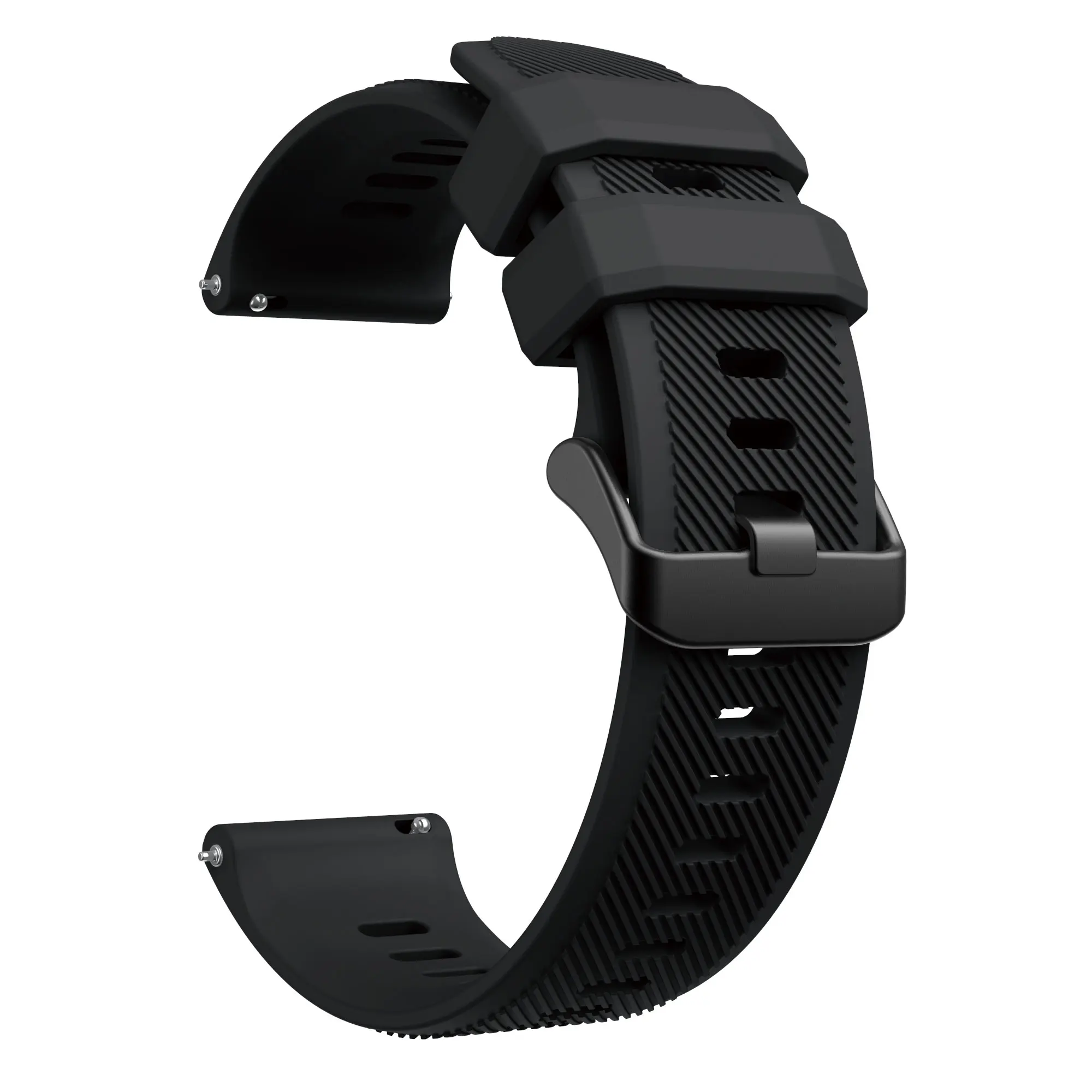 Versatile 22mm Silicone Watch Strap - Premium Replacement Bracelet
