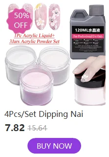 120 ml EMA-Polymer-Acryl-Flüssigkeit und Pulver, rosa Nagelaufbau/Tauch-/Schnitz-Acrylpulver für Nägel, TIPPS-Builder, erweiterte Pulver – Detail 4