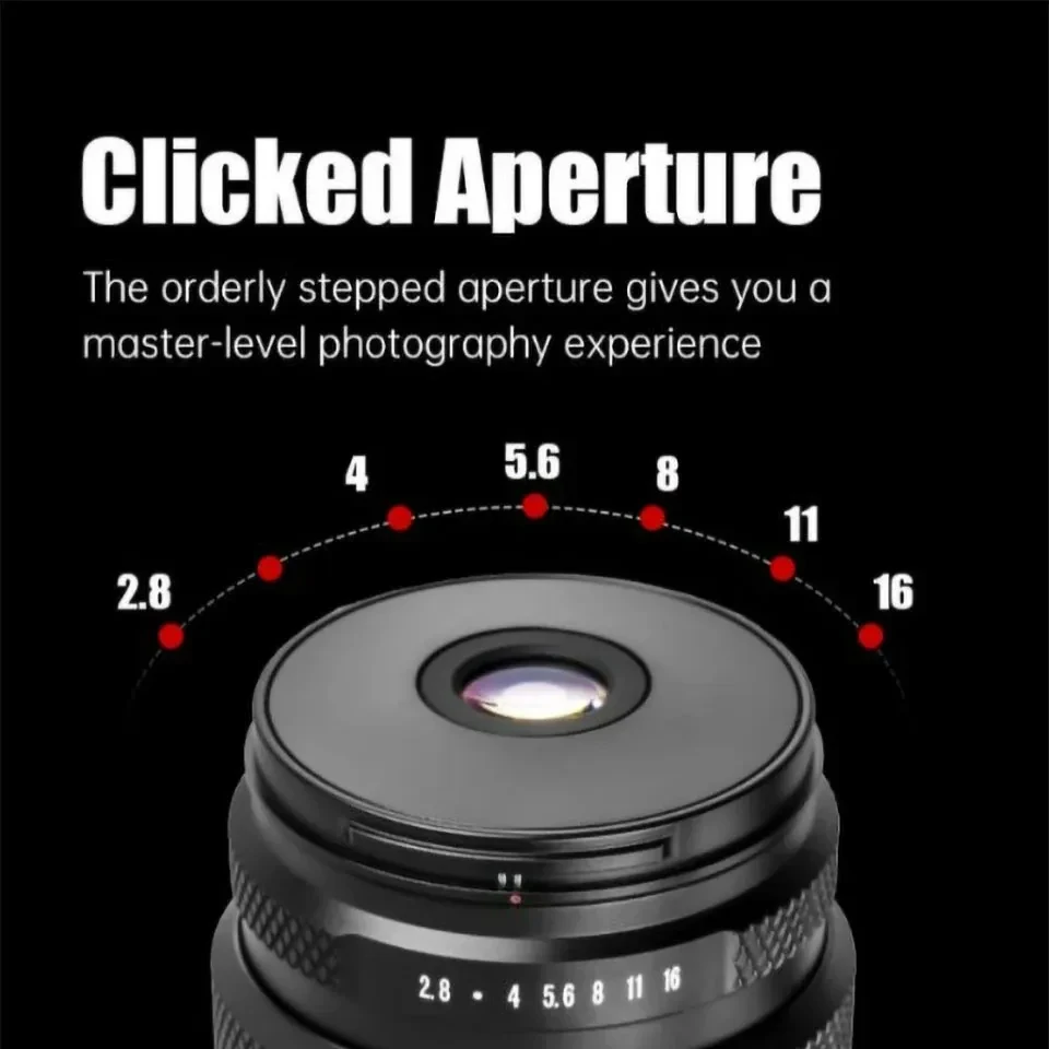 AstrHori 25mm F2.8 2X-5X 확대 매크로 렌즈 A6400 니콘 ZFC 캐논 R6용 풀 프레임 광각 고정 초점 렌즈