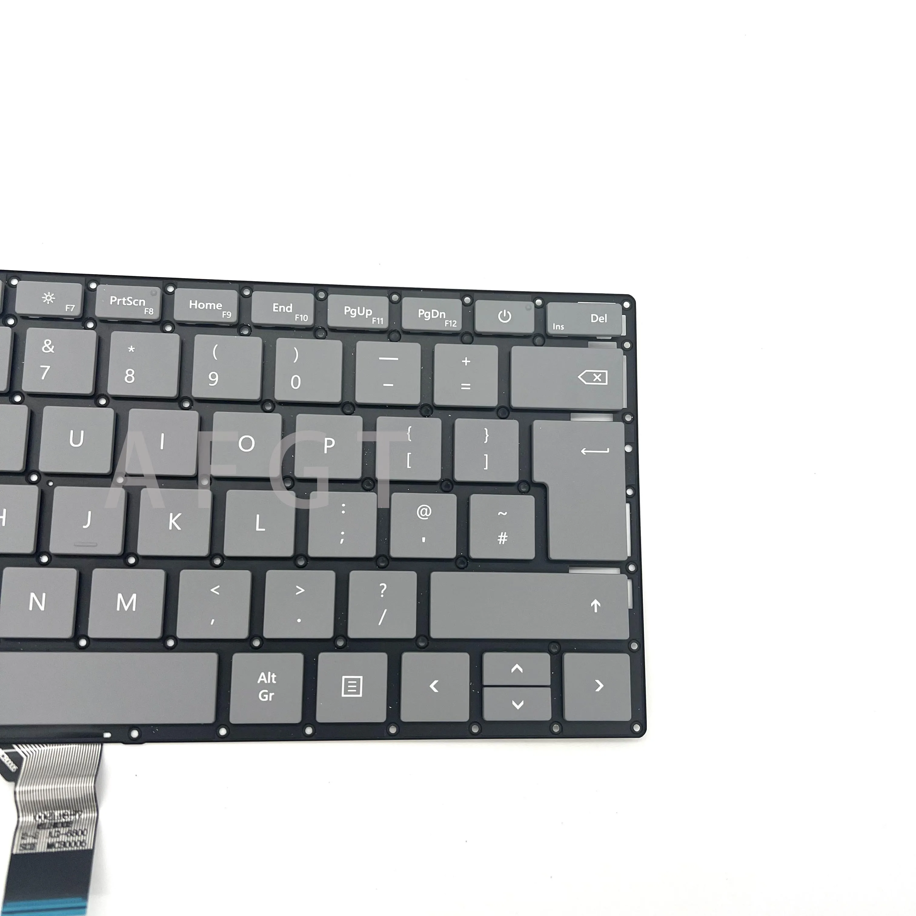 Original Keyboard For Microsoft Surface Laptop3 1867 1868 1873 Laptop4 1951 1958 Keyboard 13.5'' 15'' UK Silver