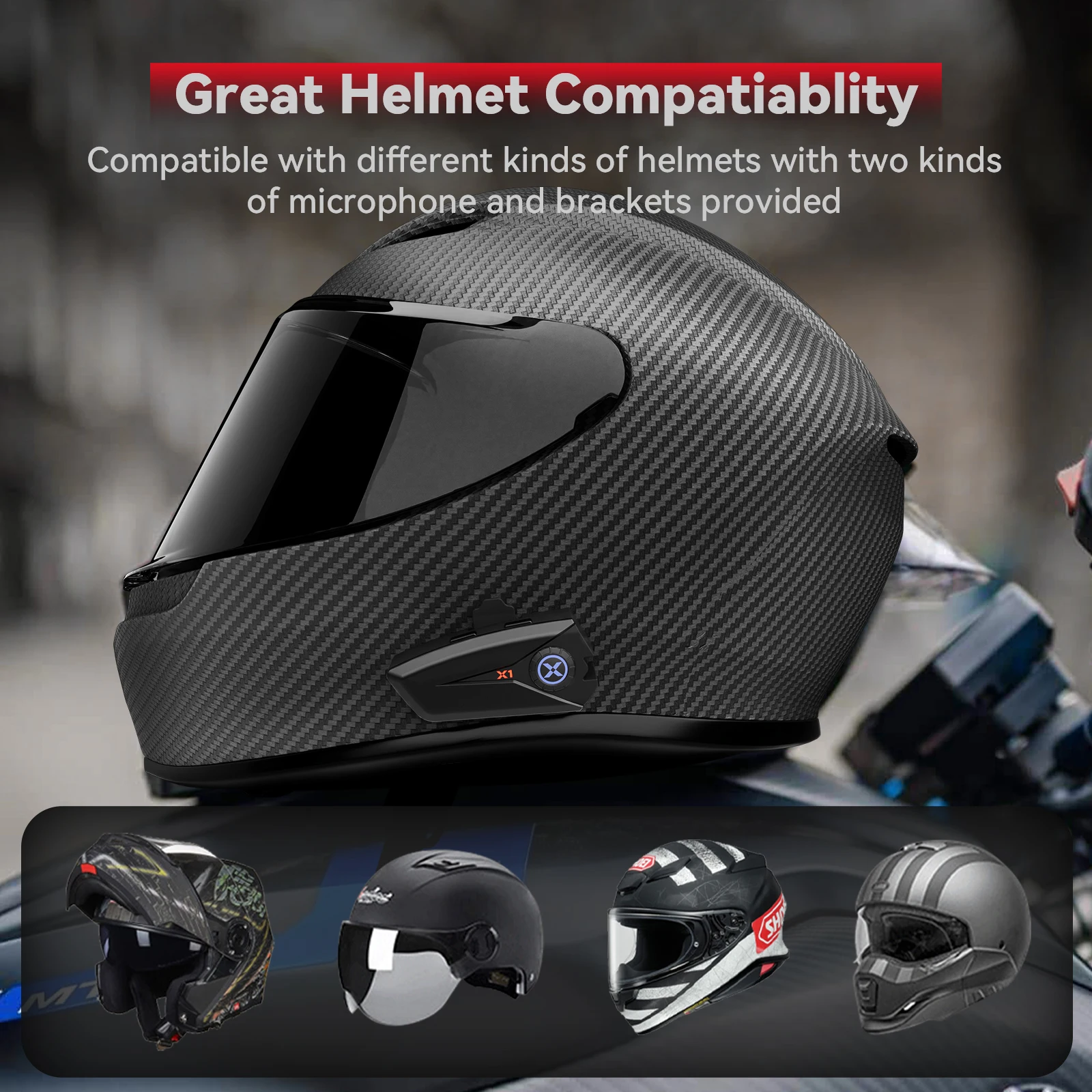 ひさ ブラック/ゴールド　XGP X1付 XGP X1】4千円台で買える神音過ぎるバイク用インカム!!激安
