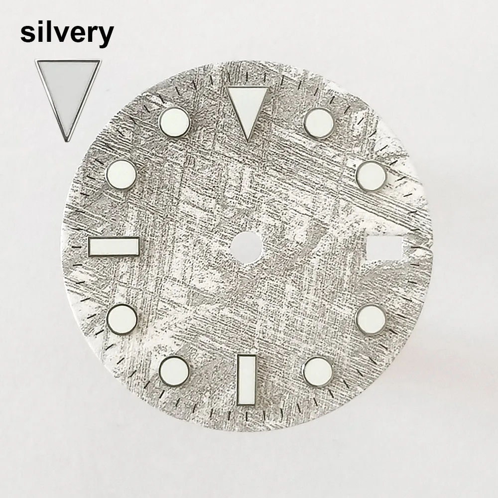 Luminous 28.5mm GMT Watch Dial with Hands
