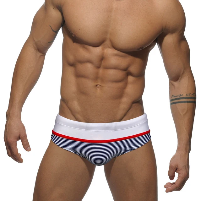 New Mens Striped Swim Briefs: A Perfect Combination of Style and Comfort