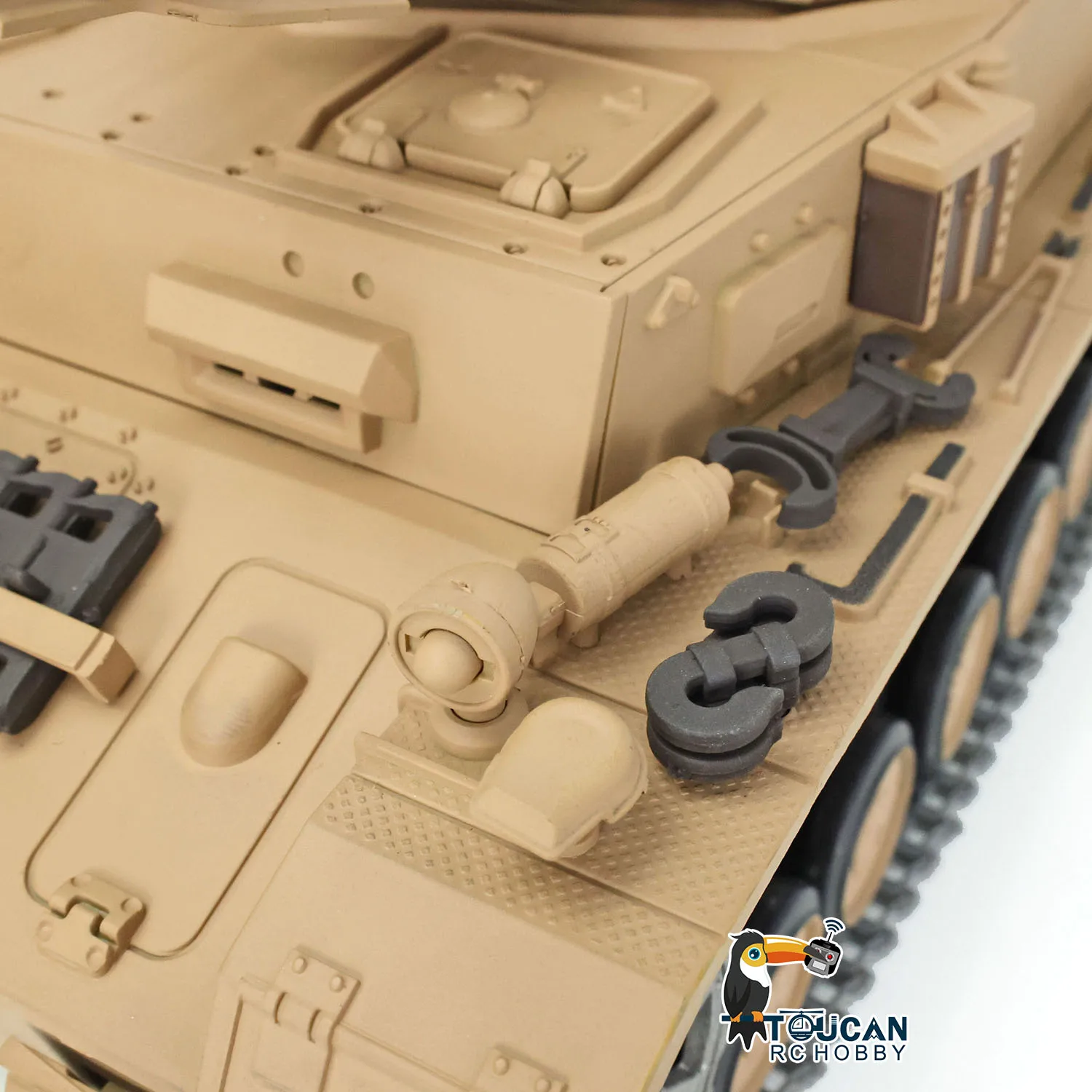 헝롱 1/16 7.0 업그레이드 독일 Panzer IV F RTR RC 탱크 3858 메탈 트랙 장난감 (남아용) TH17382