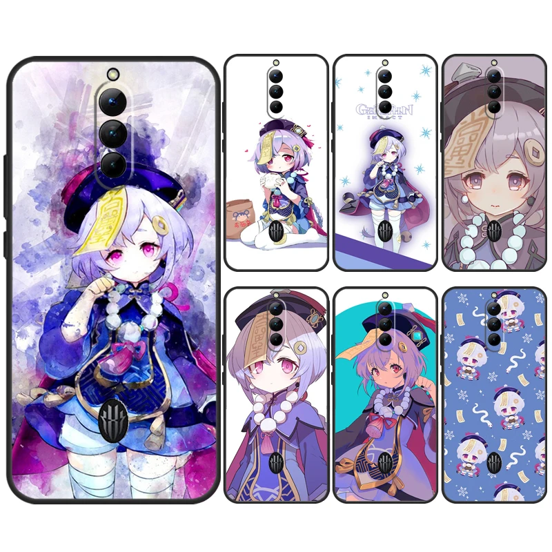 Genshin Impact Qiqi Custodia Per Zte Nubia Red Magic 9 Pro Plus Red Magic 8 8S Pro Plus 6 7 6S 7S 5G 5S 6R Cover