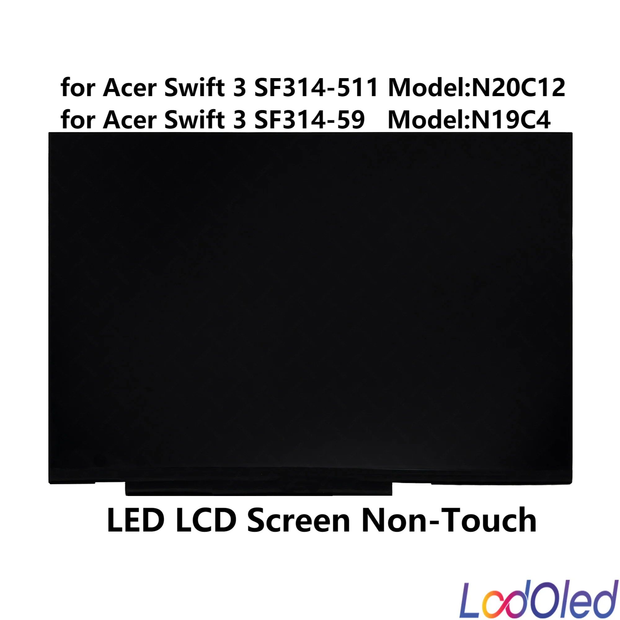 

14'' FHD LED IPS Display LCD Screen Panel Matrix for Acer Swift 3 SF314-511 SF314-59 N19C4 Non-Touch 1920X1080 30 Pins 60 Hz