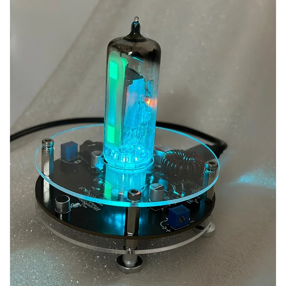DIY gaming desktop decoration Gift Digital tube Glow tube LED luminous music pickup Music display