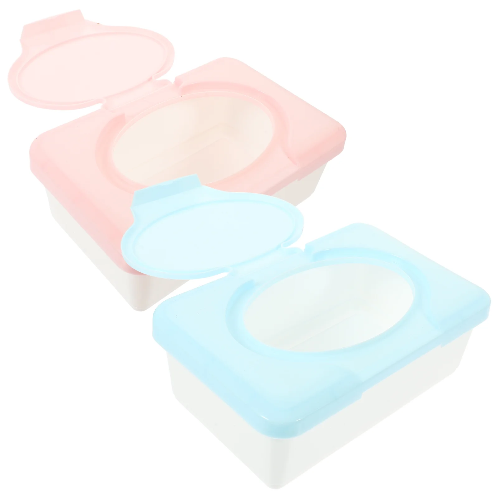 

Fomiyes Wipes Box Babywipe Rags Travel Wipes Holder Refillable Wipe Container Bathroom Wipe Case Bracket