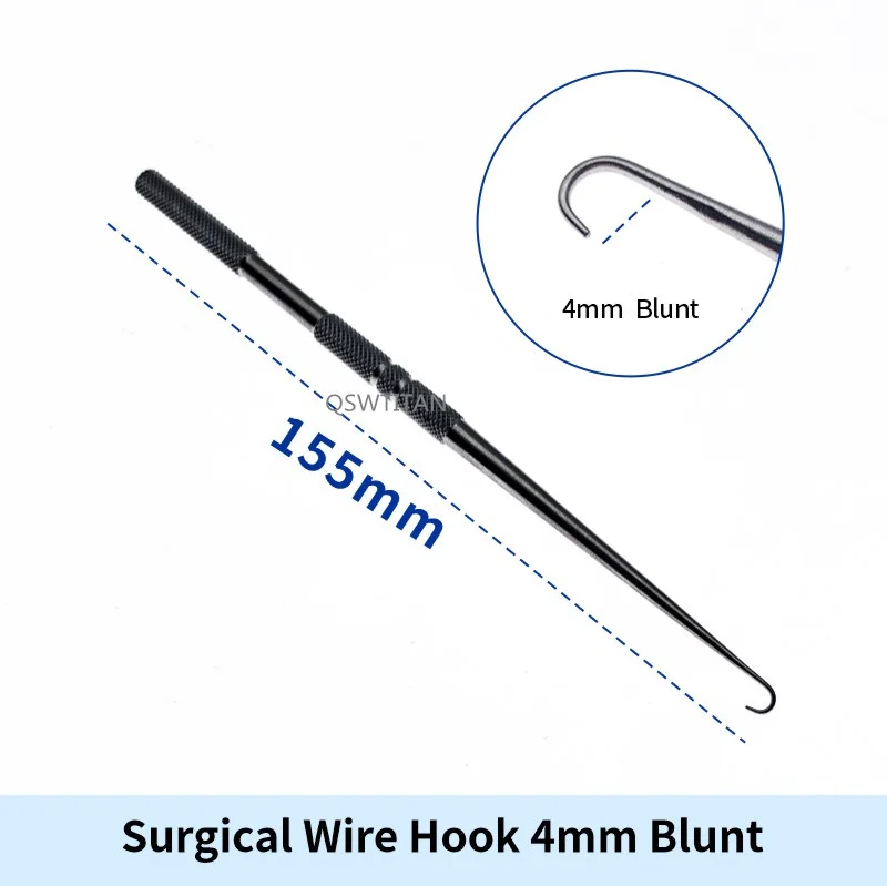 Wire Hook Eyelid Surgical Instruments Beauty Plastic Surgery Tool Stainless Steel 1pc ophthalmic microsurgical scissors ophthalmic surgical instruments