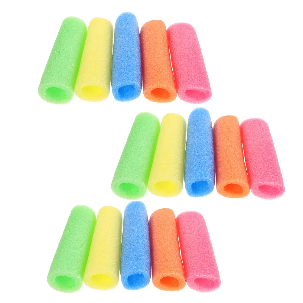 15Pcs 트램폴린 스프링 커버 바운스 침대 스프링 안전 야외 실내용 세련된 생생한 색상 보호 패딩 쿠션