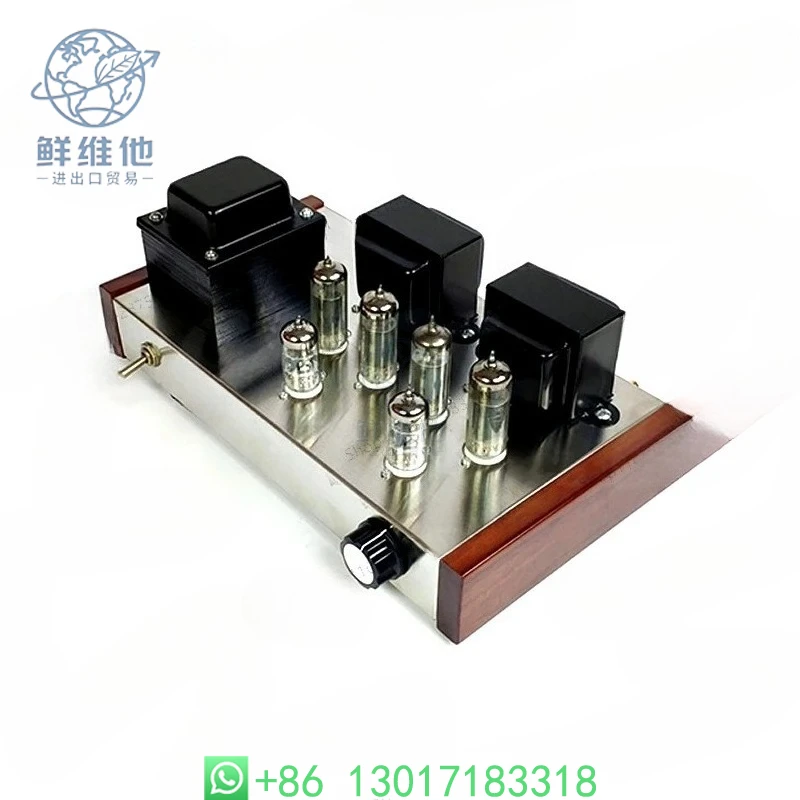 12W+12W 출력 푸시풀 튜브 앰프, 6F2 드라이브 6P1 튜브, 풀 브리지 정류..