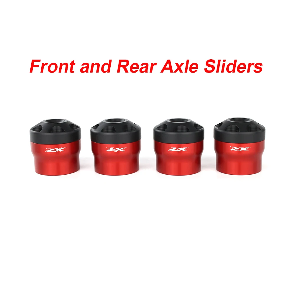 Motorcycle Front or Rear Wheel Axle Fork Crash Sliders