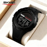 SKMEI 1405 LED Display Shockproof Waterproof Watch for Men Solar Sport Digital Military Mens Wristwatch Clock 1068 Reloj Hombre