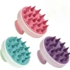 1pc Silicone Shampoo Brush Head Scalp Massage Comb Hair Washing Combs Bath Shower Body Massage Brushes Salon Hairdressing Tools 1