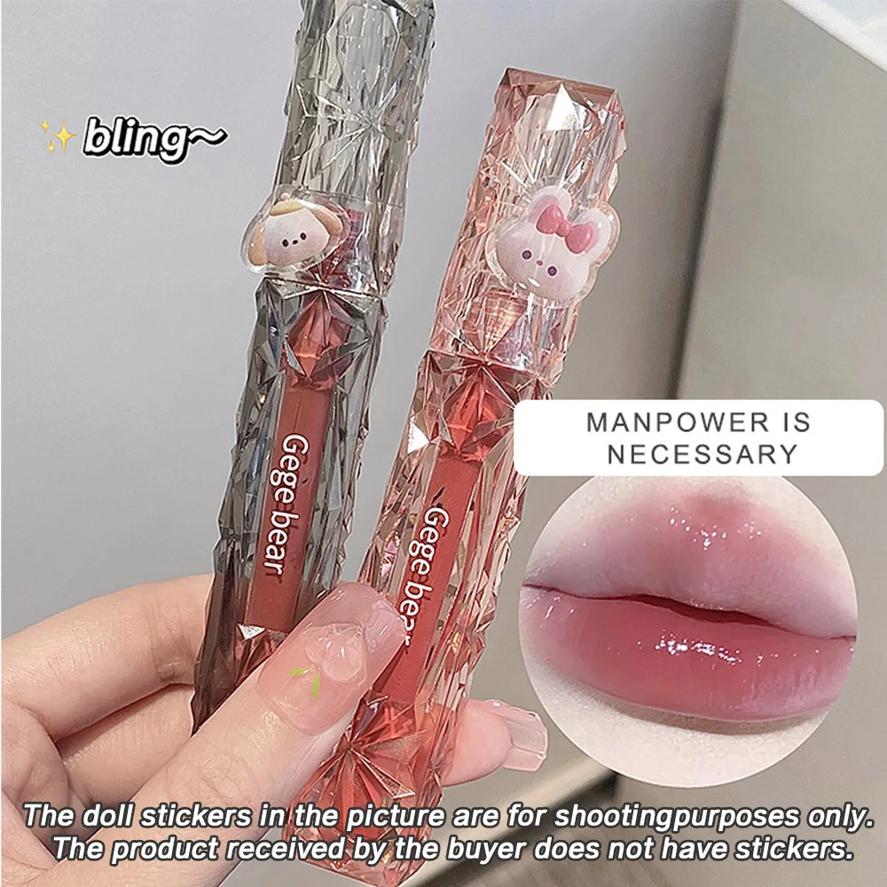 Crystal Mirror Water Lipgloss Lip Tint Hydrating Moisturizing High Shine Fuller Lips