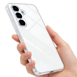 Shockproof Clear Silicone Luxury Case with Full Camera Protection - Galaxy S26 Plus