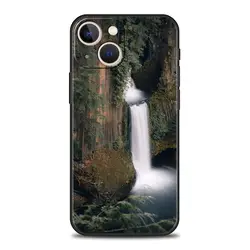 Luxury Shockproof Waterfall Nature Phone Case Cover for iPhone 13 (A10)