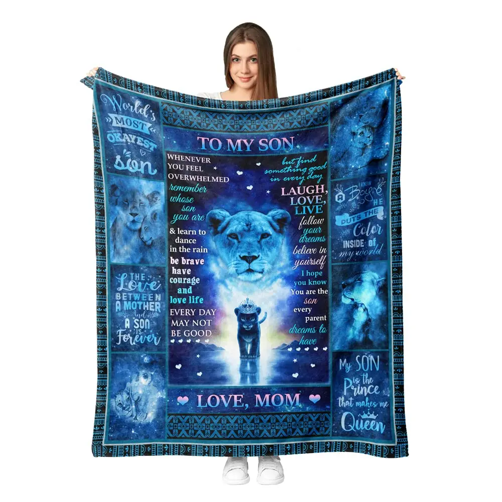 

Gifts for Son from Mom Son Gifts from Mom to My Son Gifts for Birthday Gifts Graduation Gift Ideas Throw Blankets