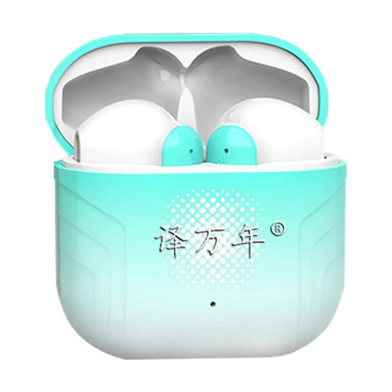

2023 New Intelligent Wireless Bluetooth Translation Earphones for Multiple Languages Chinese Instant Translation Earphones