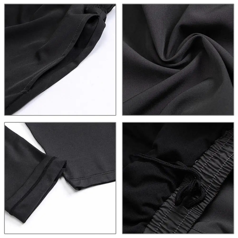 Men Sports Pants 2 In 1 Double Layer Pant Men's Sports Trousers Quick Dry Casual Pants Fitness High Running Basketball Training Elastic Pant
