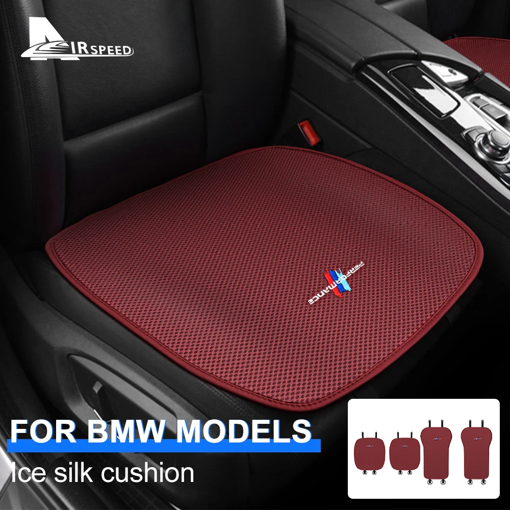 Ice Silk Car Seat Cushion Back For Bmw 1 3 5 Series X5 X6 F15 F16 F40 ...