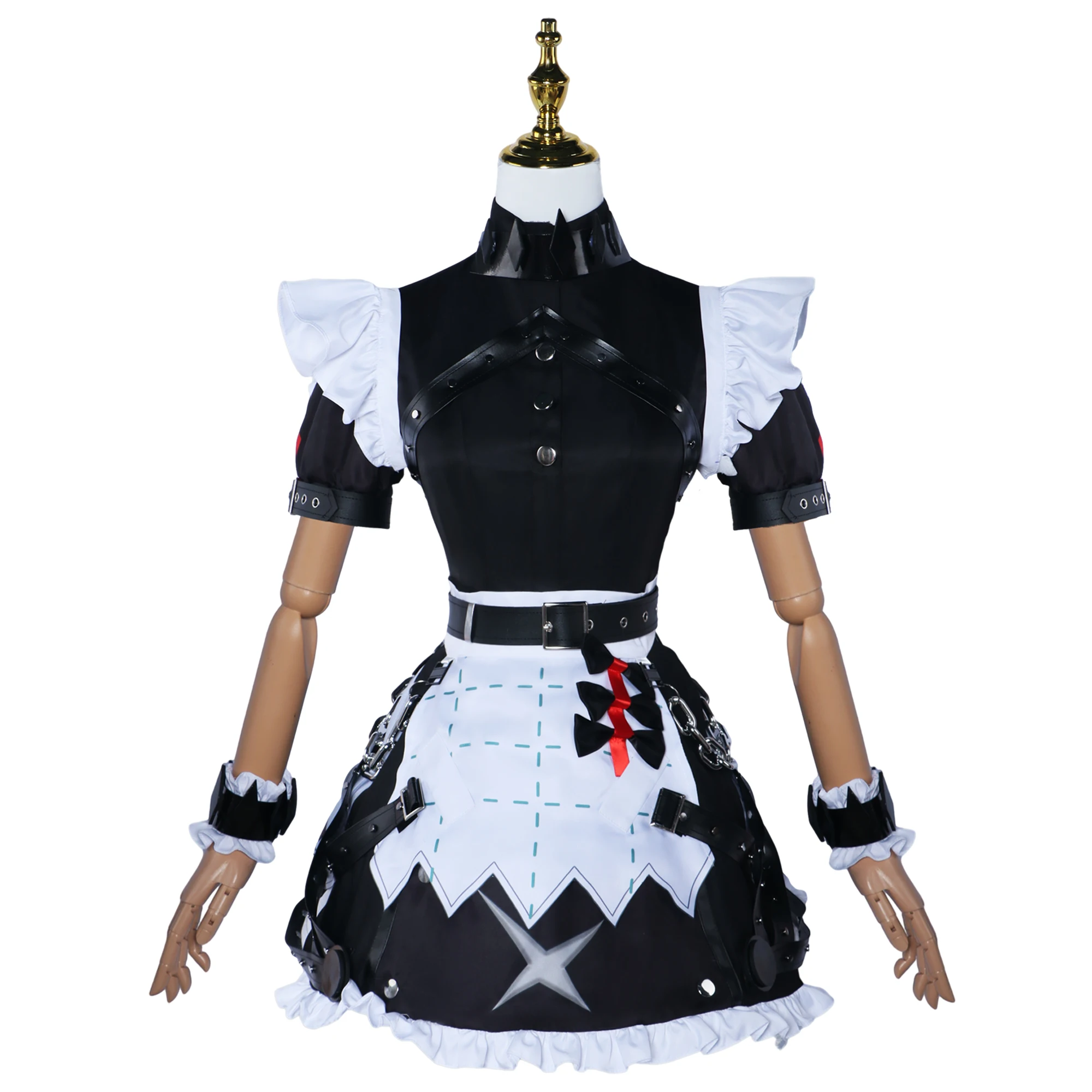 Zenless Zone Zero Ellen Joe Cosplay Kostüm Set Halloween Rolle Spielen Kleid Frauen Schuhe 236
