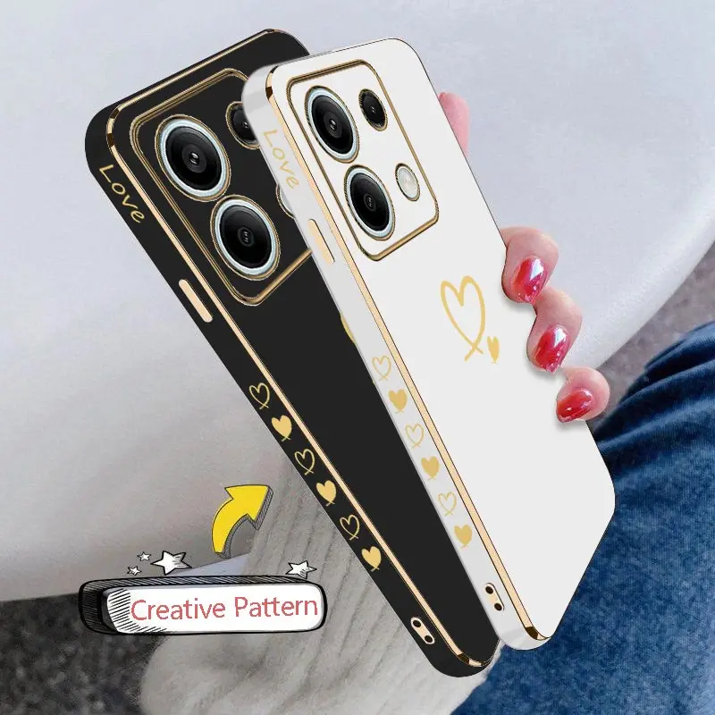 Gemini Love Luxury Plating Phone Case Cover