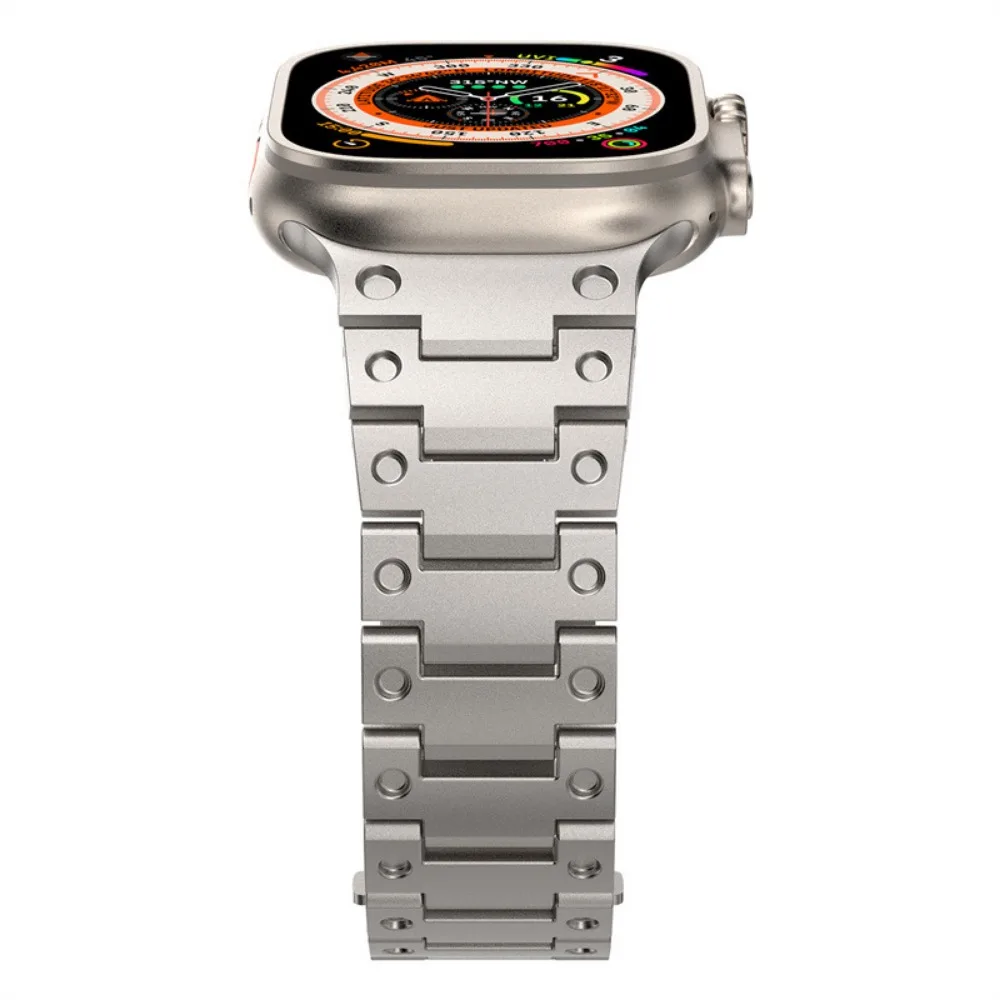 Stainless Steel Strap for Apple watch Ultra 49mm 45mm 41mm 44mm 40mm 42mm 38mm Metal link Wristband iWatch Series 8 7 6 5 4 3 SE