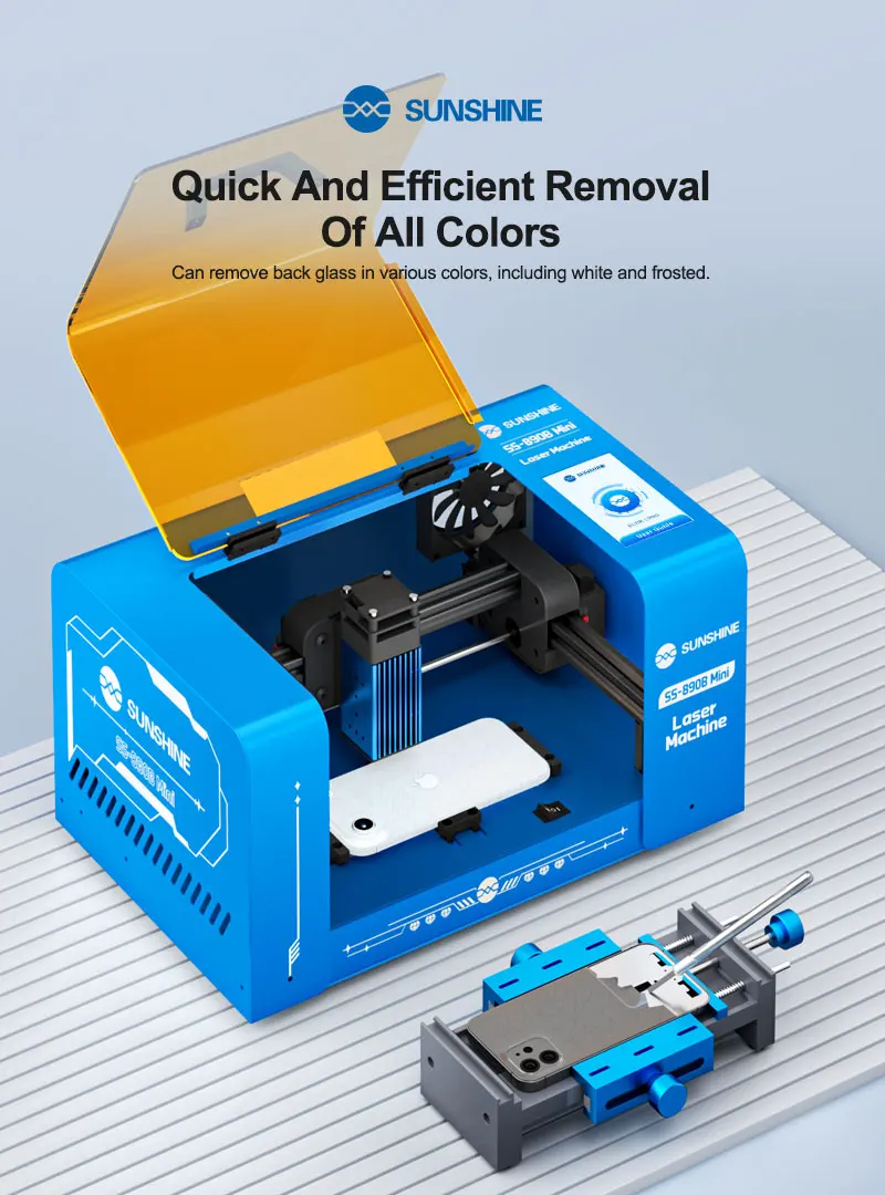 SUNSHINE SS-890B MINI Laser Separator for IPHONE X-17 Screen/Back