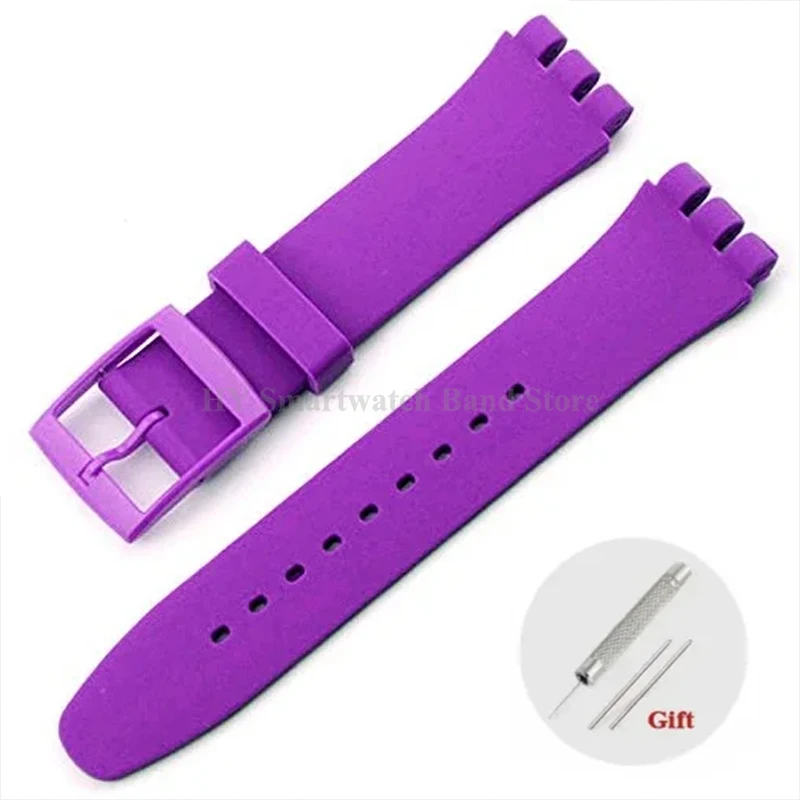Colorful Silicone Watch Band Replacement - Rubber Wrist Strap