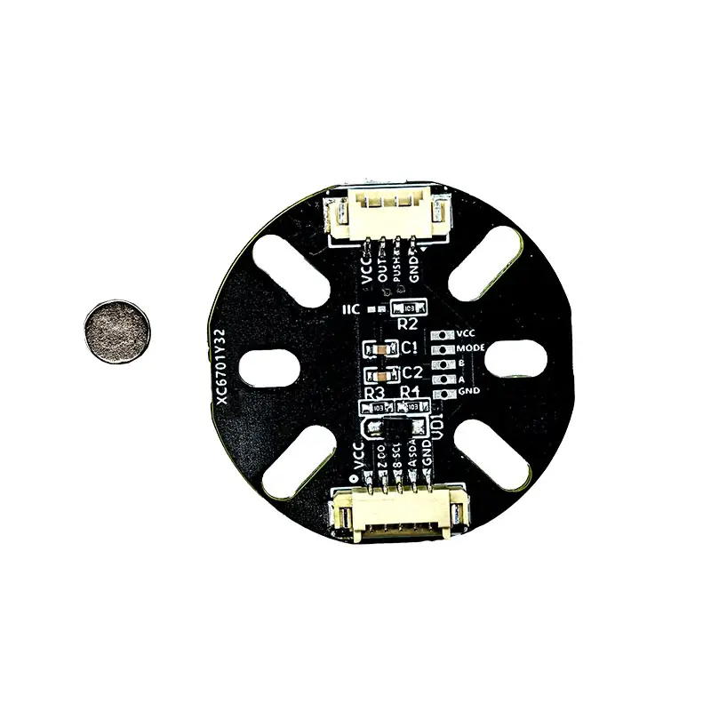 MT6701 Magnetic Encoder, 14-bit, Compatible with Stepper Motors & Brushless Motors, Supports ABZ/ SSI/ I²C/ PWM Interfaces image 5