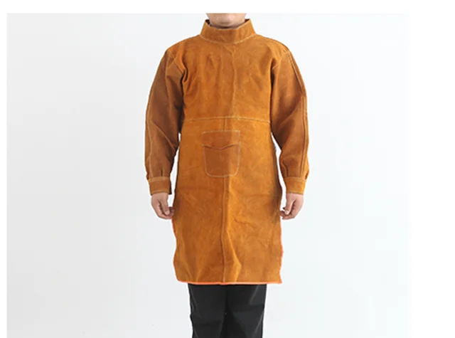 Heavy Duty Leather Welding Apron Flame & Heat Resistant