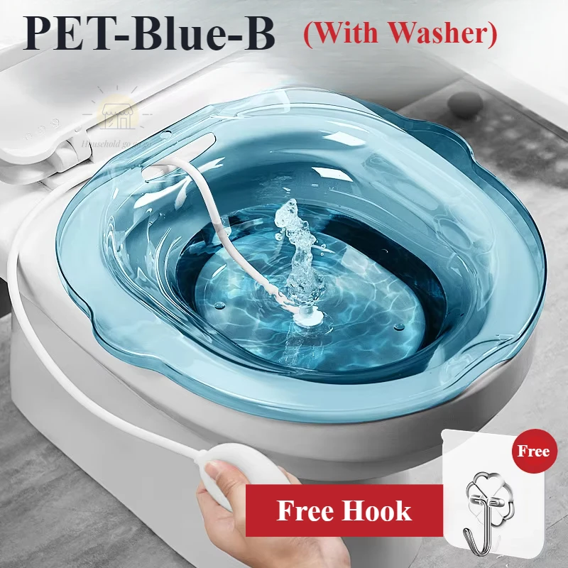 Portable Bathtubs Folding Bidet Maternity Self-Cleaning Private Part Buttock Rinse Perineal Soak Bath Hemorrhoid Treatment Bidet portable ice bath tub inflatable bathtub