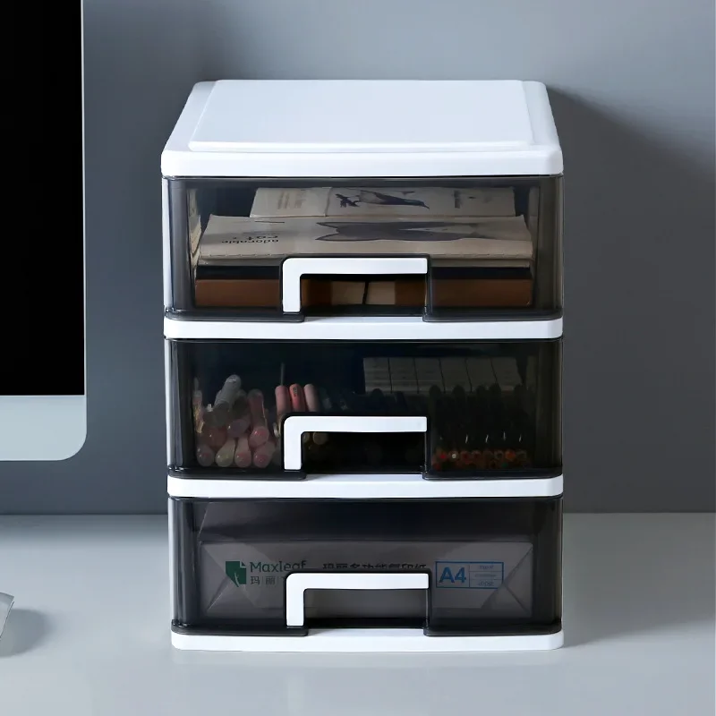 Countertop Cabinet Organizer Bedroom Dormitory Multi-Level Cosmetic Chest of Drawers Accessories Miscellaneous Sorting Boxes