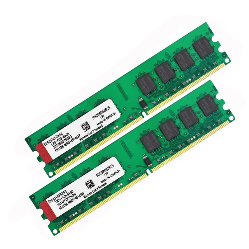 10 個 2 ギガバイトキット Yongxinsheng PC2-6400 PC2-5300 Dimm