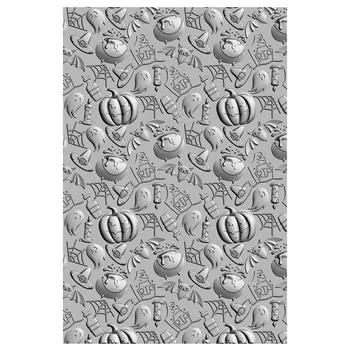 3-d Impression Halloween Embossed Folder 1
