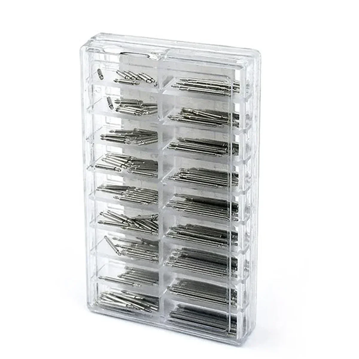 Premium Stainless Steel Spring Bars Set - Durable Watchband Repair Tools with Assorted Lengths and Diameters