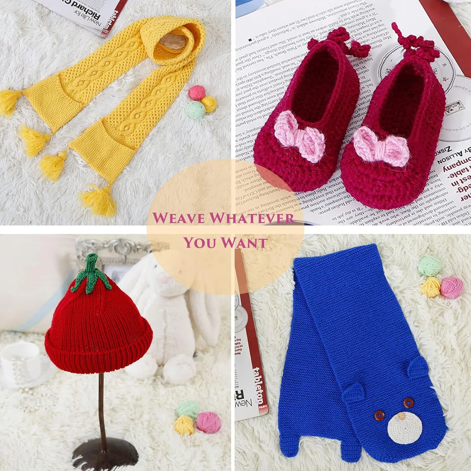 5pcs Milk Cotton Knitting Wool Yarn Needlework Dyed Lanas For Crochet Craft Sweater Hat Dolls Sewing Knitting Tools 4