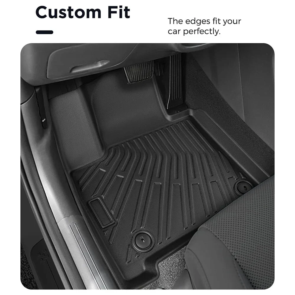 Tappetino Bagagliaio In TPE Per Hyundai Santa FE 2024, Protezione Schienale Posteriore, Facile Da Pulire, Accessori Auto - 2