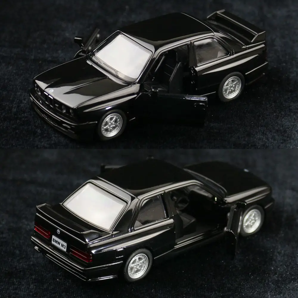 1/36 BMW M3 장난감 자동차 모델 RMZ CiTY 미니어처 클래식 프리 휠 풀백 다이캐스트 합금 컬렉션 어린이를위한 선물 소년 키즈