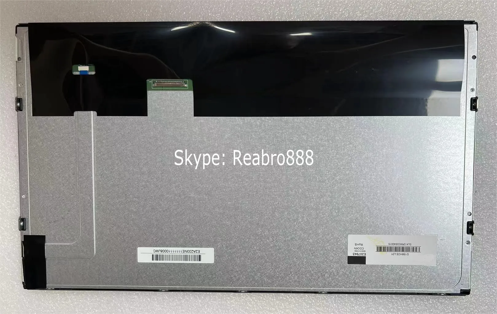 G156HCE-L01 IPS 산업용 LCD 스크린 디스플레이 패널, 15.6 인치, 1920x1080