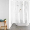 Minghe Shower curtain with 9 Mesh Pockets,Bathroom Shower Curtain,Vinyl 6 G Plastic Shower Curtain 72(W) x 72(H) Inches 4