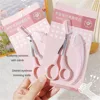 Crescent Trimmer Combination 0.1mm Stainless Steel Blade Novice Easy To Use Removed Eyebrow Comb Portable Eyebrow Trimmer Tools 6
