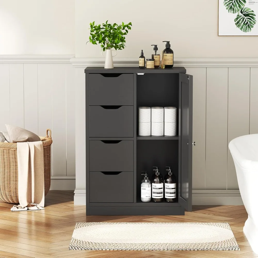 Wooden Floor Storage Cabinet 2