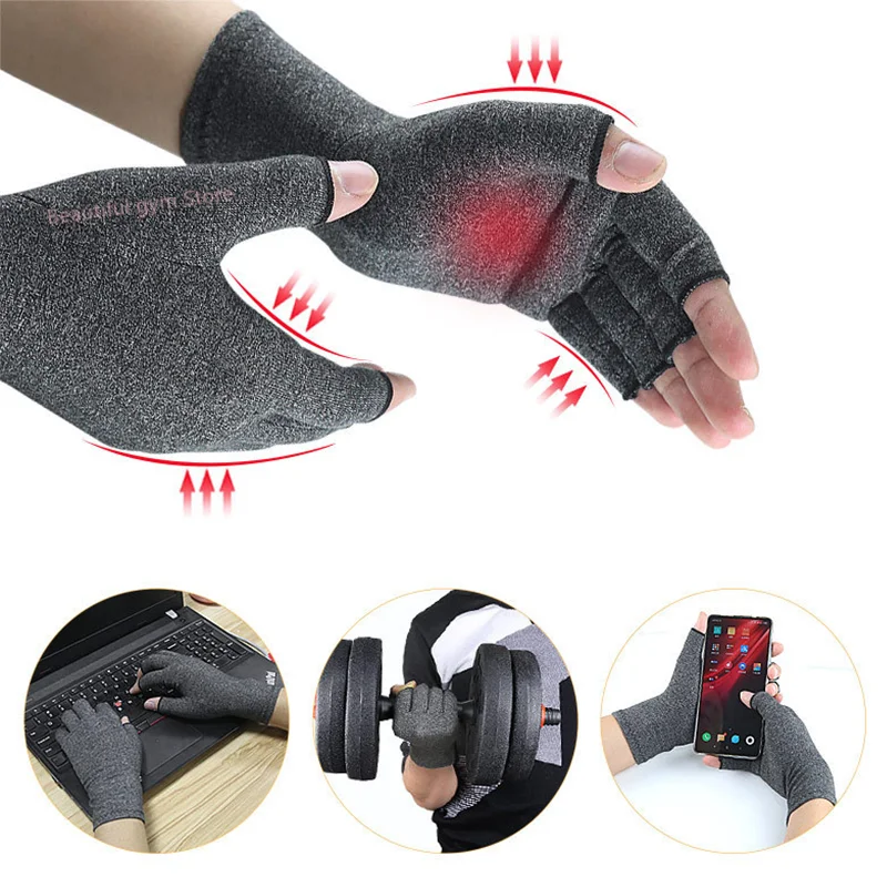 Compression Gloves Arthritis Gloves 1 Pair Compression Gloves Hand Copper