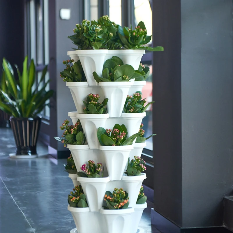 Stacking Self-Watering Strawberry Pot