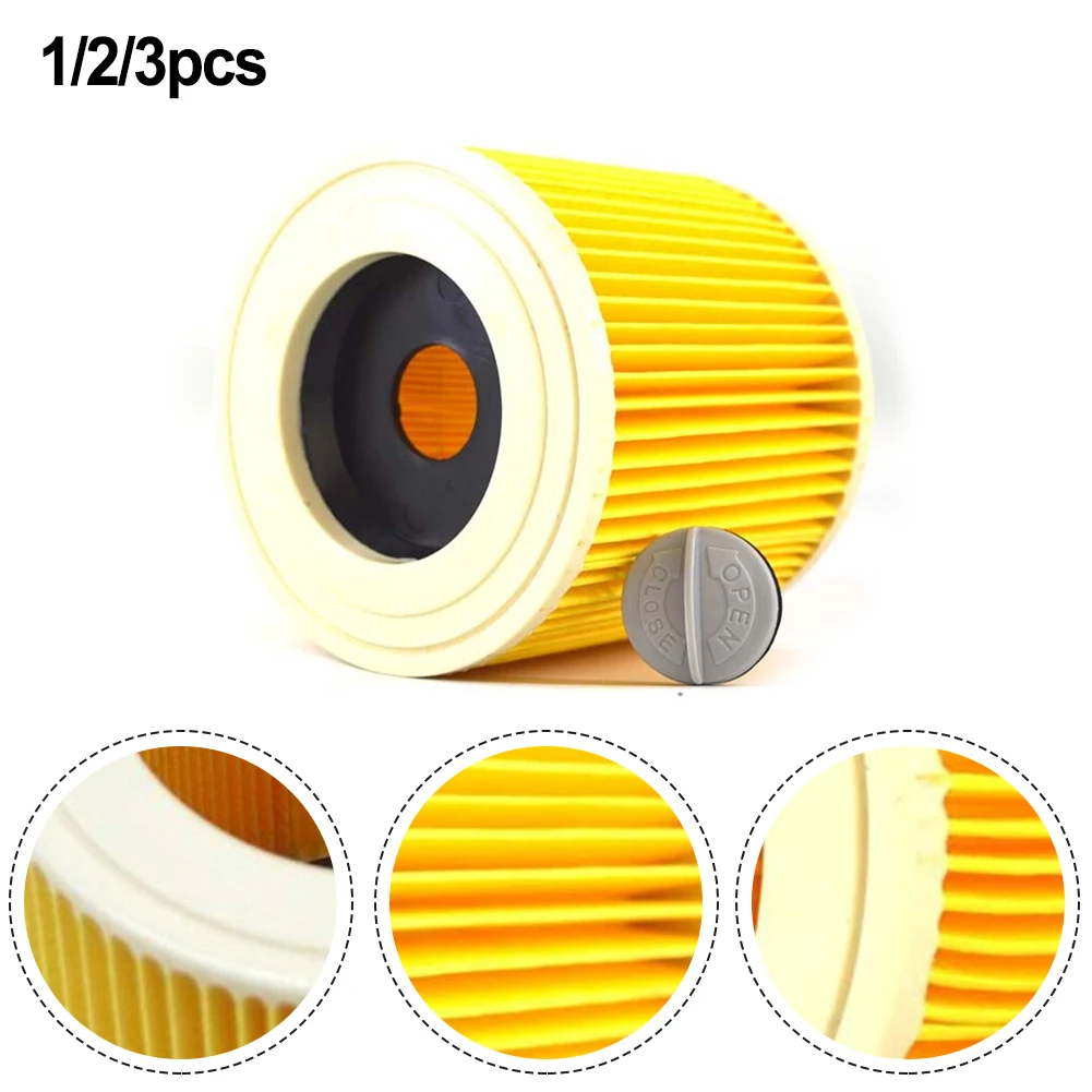 

For Karcher WD WD2 WD3 Series Wet&Dry Vac Vacuum Cleaner Replacement Cartridge Filter Household Cleaning Tools Accessories